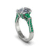 Exclusive Handmade Diamond Geometrical Engagement Ring - Yolanda No. 18
