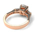 Exclusive Handmade Diamond Geometrical Engagement Ring - Yolanda No. 32 image 4