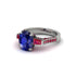 Exclusive Handmade Sapphire Geometrical Engagement Ring - Yolanda No. 60 image 3