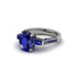 Exclusive Handmade Sapphire Geometrical Engagement Ring - Yolanda No. 75 image 3