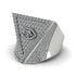 Diamond Eye Of Providence Men's Illuminati Ring - Arden No. 3
