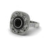 Fancy Art Deco Black Diamond Ring - Pauline No. 9 image 3