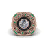Fancy Art Deco Diamond Ring - Pauline No. 17 image 2