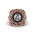 Fancy Art Deco Diamond Ring - Pauline No. 47