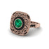 Fancy Art Deco Emerald Ring - Pauline No. 35 image 3