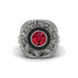 Fancy Art Deco Ruby Ring - Pauline No. 12 image 2