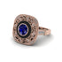 Fancy Art Deco Sapphire Ring - Pauline No. 14 image 3