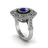 Fancy Art Deco Sapphire Ring - Pauline No. 15 image 1