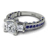 Modern Geometric Diamond Gold Engagement Ring - Beverly No. 63 image 13