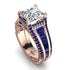 Princess Geometric Diamond Engagement Ring - Marilyn No. 62 image 1