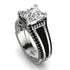 Princess Geometric Diamond Engagement Ring - Marilyn No. 33