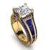 Princess Geometric Diamond Engagement Ring - Marilyn No. 61 image 1