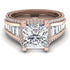 Princess Geometric Diamond Engagement Ring - Marilyn No. 2 image 2