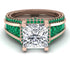 Princess Geometric Diamond Engagement Ring - Marilyn No. 17 image 2