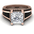 Princess Geometric Diamond Engagement Ring - Marilyn No. 32