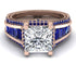 Princess Geometric Diamond Engagement Ring - Marilyn No. 62