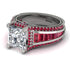 Princess Geometric Diamond Engagement Ring - Marilyn No. 48