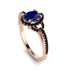 Timeless Beauty Oval Sapphire Engagement Ring - Judy No. 44