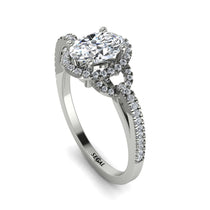 Timeless Beauty Oval Diamond Engagement Ring - Judy No. 3 image 1