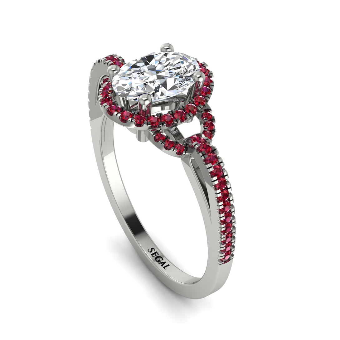 Timeless Beauty Oval Diamond Engagement Ring - Judy No. 48