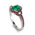 Timeless Beauty Oval Emerald Engagement Ring - Judy No. 51