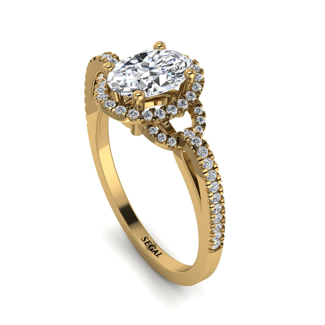 Timeless Beauty Oval Diamond Engagement Ring - Judy No. 1