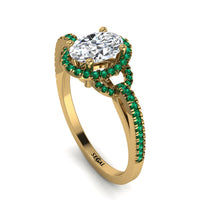 Timeless Beauty Oval Diamond Engagement Ring - Judy No. 16 image 1