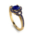 Timeless Beauty Oval Sapphire Engagement Ring - Judy No. 73