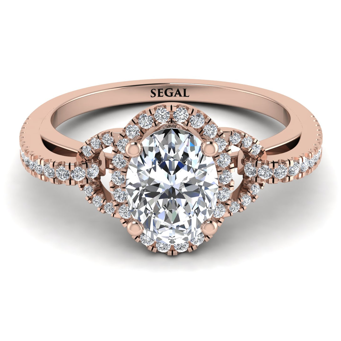 Timeless Beauty Oval Diamond Engagement Ring - Judy No. 2