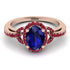 Timeless Beauty Oval Sapphire Engagement Ring - Judy No. 59 image 1