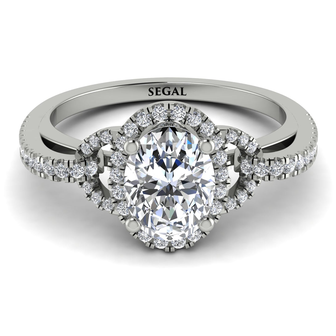 Timeless Beauty Oval Diamond Engagement Ring - Judy No. 3