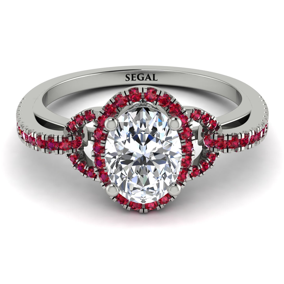 Timeless Beauty Oval Diamond Engagement Ring - Judy No. 48