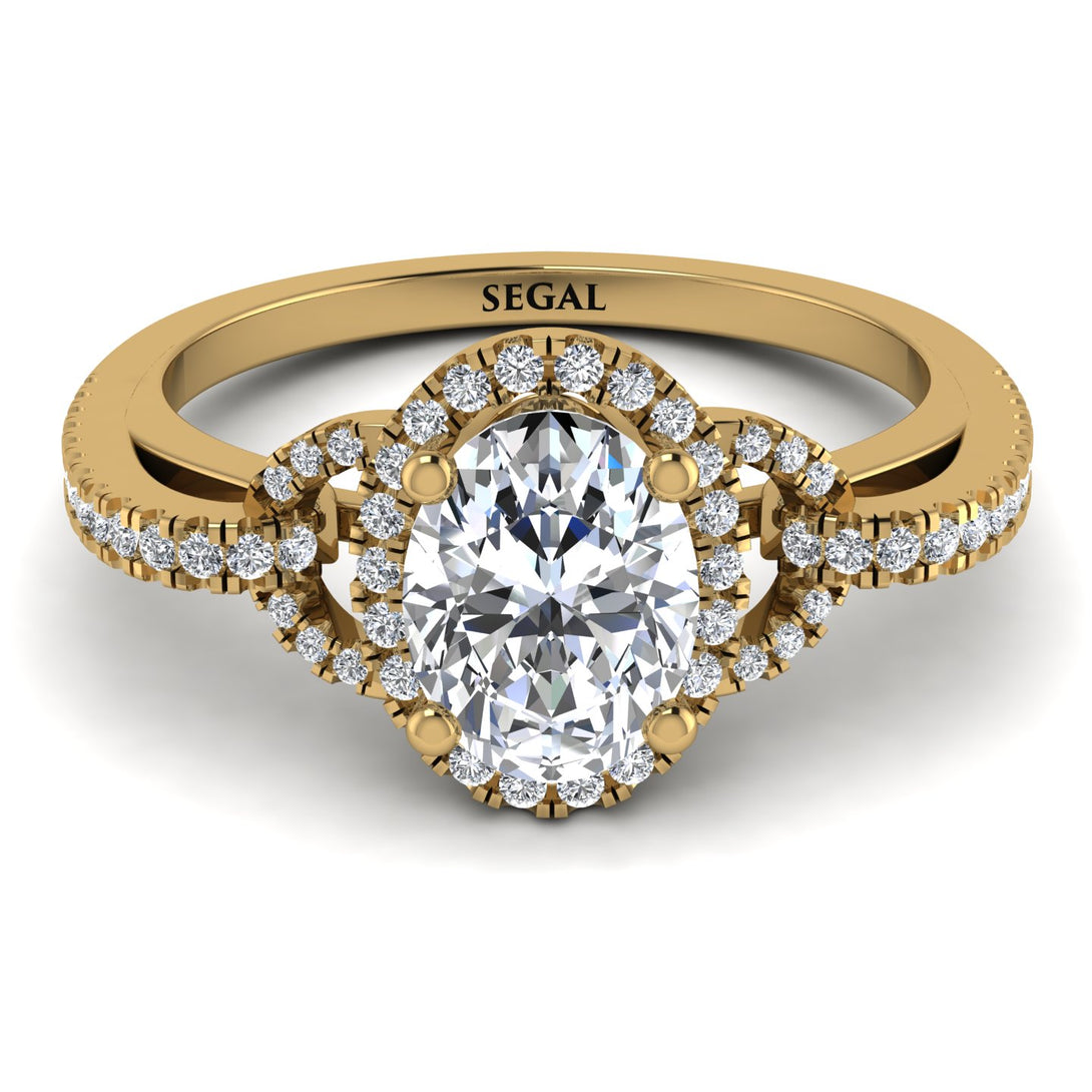 Timeless Beauty Oval Diamond Engagement Ring - Judy No. 1
