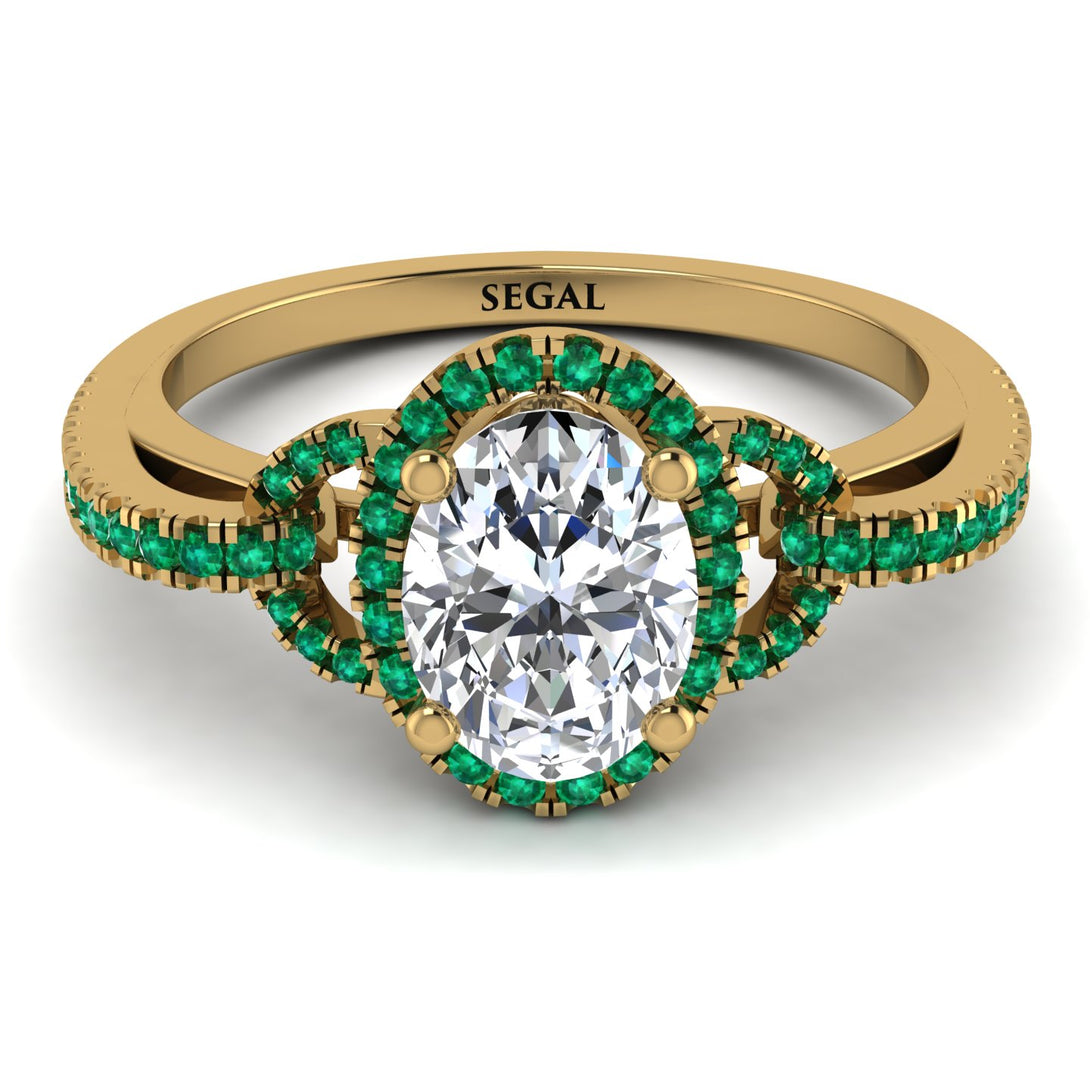 Timeless Beauty Oval Diamond Engagement Ring - Judy No. 16
