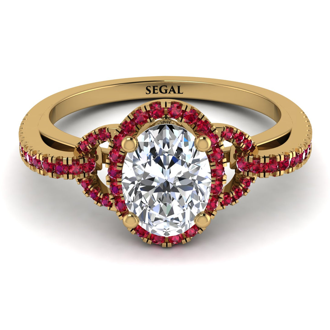 Timeless Beauty Oval Diamond Engagement Ring - Judy No. 46