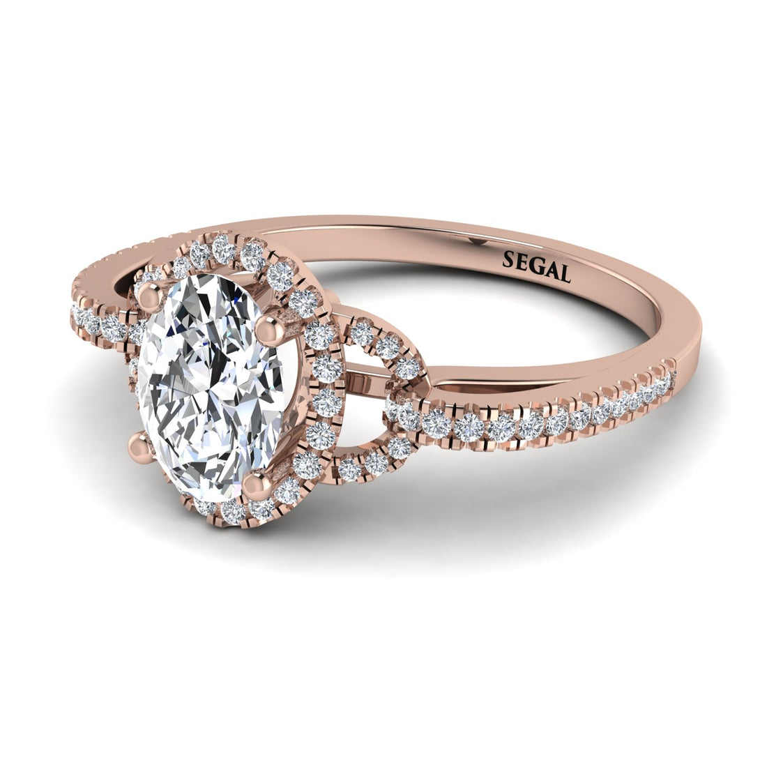 Timeless Beauty Oval Diamond Engagement Ring - Judy No. 2