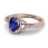 Timeless Beauty Oval Sapphire Engagement Ring - Judy No. 14 image 3