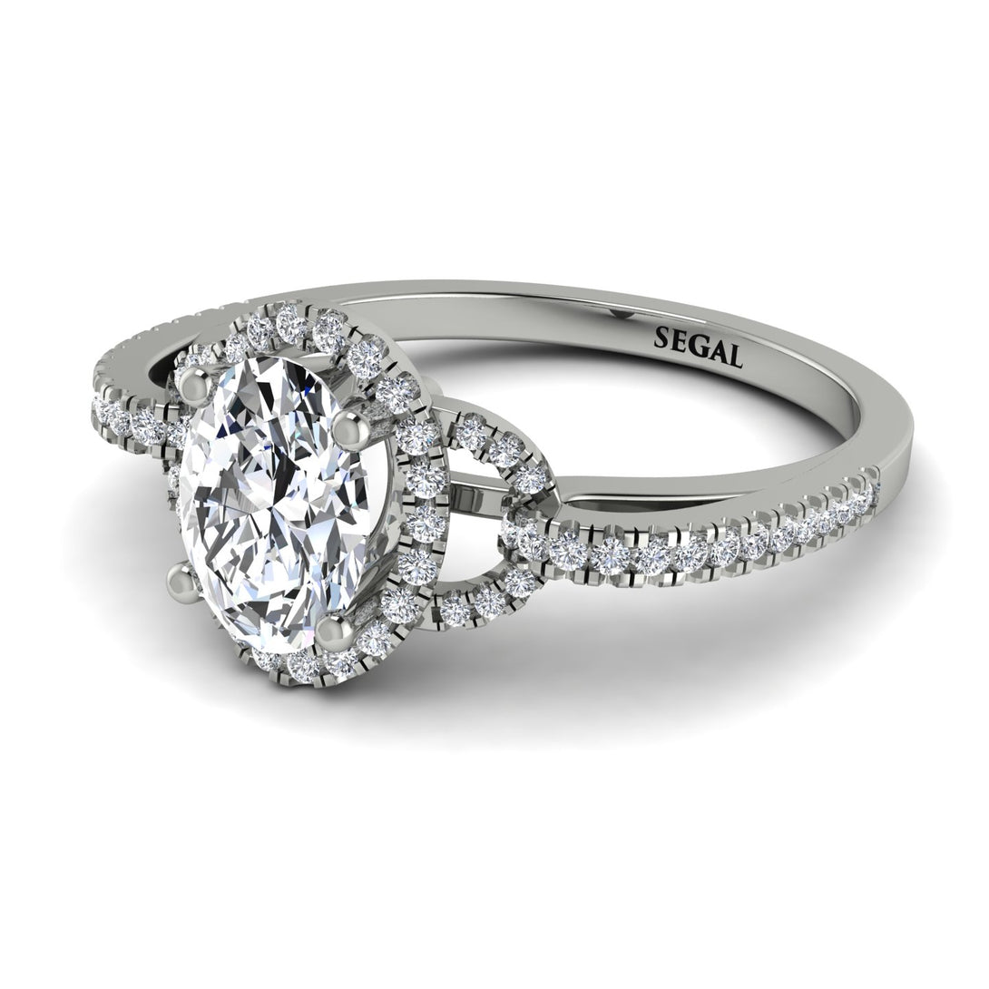 Timeless Beauty Oval Diamond Engagement Ring - Judy No. 3