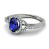 Timeless Beauty Oval Sapphire Engagement Ring - Judy No. 15