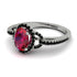 Timeless Beauty Oval Ruby Engagement Ring - Judy No. 42 image 3