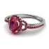 Timeless Beauty Oval Ruby Engagement Ring - Judy No. 57 image 3