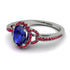 Timeless Beauty Oval Sapphire Engagement Ring - Judy No. 60 image 3