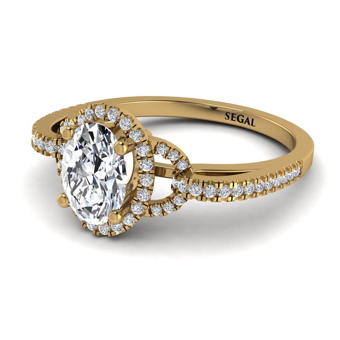 Timeless Beauty Oval Diamond Engagement Ring - Judy No. 1