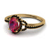 Timeless Beauty Oval Ruby Engagement Ring - Judy No. 40