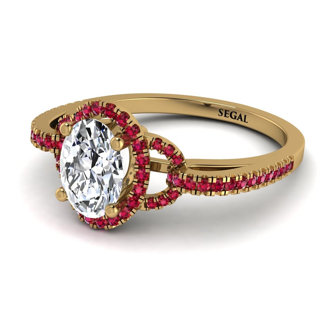 Timeless Beauty Oval Diamond Engagement Ring - Judy No. 46