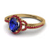 Timeless Beauty Oval Sapphire Engagement Ring - Judy No. 58