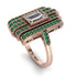 Unmatched Style Gold Baguette Diamond Ring - Jean No. 17