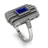 Unmatched Style Gold Baguette Sapphire Ring - Jean No. 15 image 2