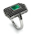 Unmatched Style Gold Baguette Emerald Ring - Jean No. 36 image 2