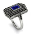 Unmatched Style Gold Baguette Sapphire Ring - Jean No. 45 image 2